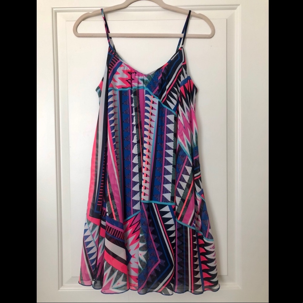 Patterned Tank Dress
